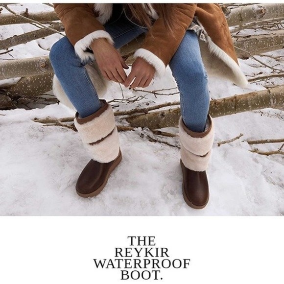 UGG Reykir Waterproof Winter Boots - Picture 2 of 8
